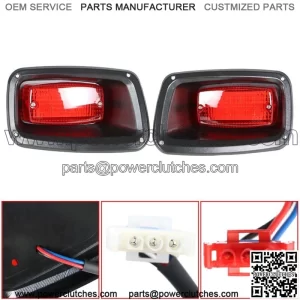 Golf Cart Full LED Rear Tail Light (2 LED Taillights) Fit For Ezgo Txt ST