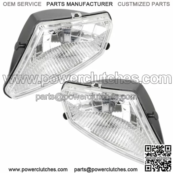 Left and Right Headlight with Bulb for Polaris Sportsman 800 HO EFI 2005 2006-2010 (for: Polaris Sportsman 800)