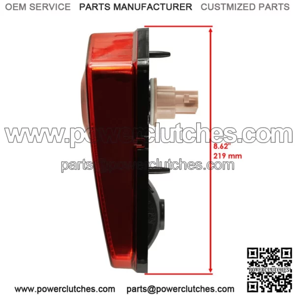 Complete Left Tail Light For Polaris Sportsman 570 2014 2015 2016 - 2019 2411153 (For: Polaris Sportsman 800) - Image 3