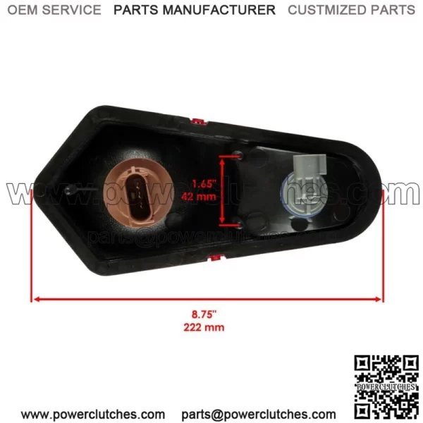 Left and Right Brake Light and Turn Signal for Polaris SPORTSMAN XP 850 2009-2012 (for: Polaris Sportsman 800) - Image 3