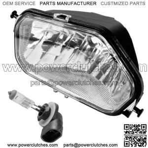 Front Left Headlight with Bulb for Polaris Sportsman 570 X2 2015-2021/ 850 X2 2011 (for: Polaris Sportsman 800)