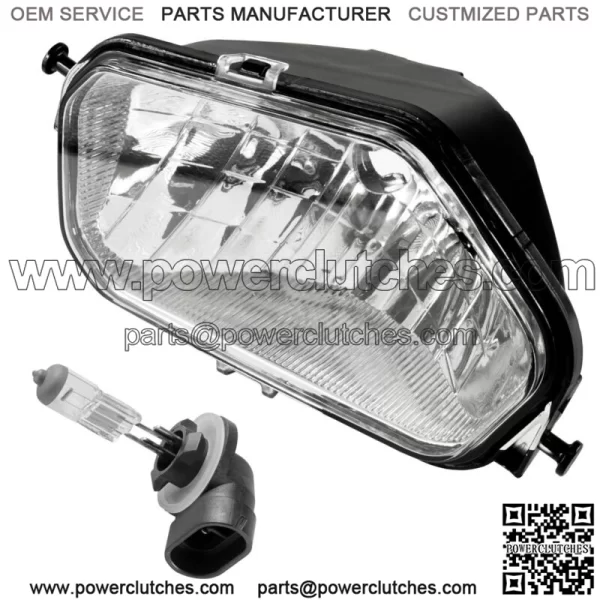 Front Left Headlight with Bulb for Polaris Sportsman 570 X2 2015-2021/ 850 X2 2011 (for: Polaris Sportsman 800)