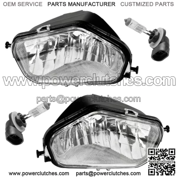 Front Left Right Headlight w/Bulb for Polaris Ranger Ranger 800 Crew 2010 (For: Polaris Sportsman 800)