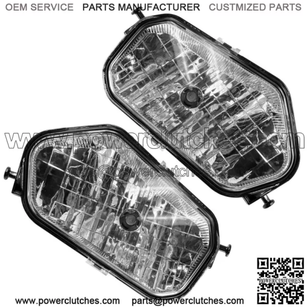 Front Left Right Headlight w/Bulb for Polaris Ranger Ranger 800 Crew 2010 (For: Polaris Sportsman 800) - Image 5