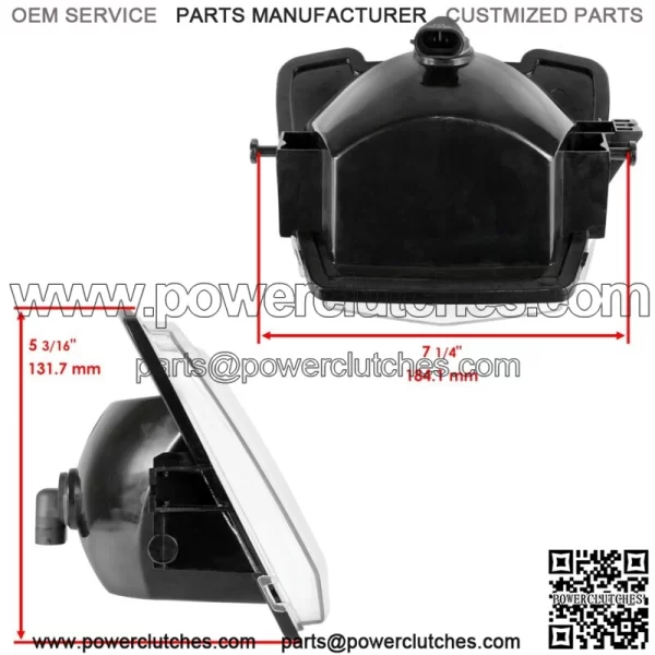 Headlight Kit for Polaris Sportsman 500 4x4 6x6 2005 - 2014 Upper Headlight (for: Polaris Sportsman 570) - Image 2