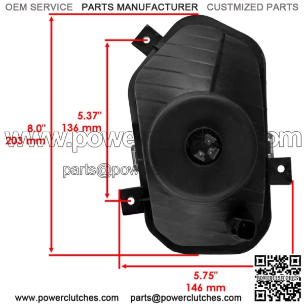 Headlights for tractor Polaris Sportsman Forest 500 2011 - 2014 left right (for: Polaris Sportsman 570) - Image 2