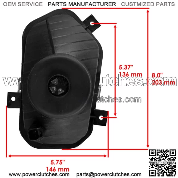 Headlights for tractor Polaris Sportsman Forest 500 2011 - 2014 left right (for: Polaris Sportsman 570) - Image 3