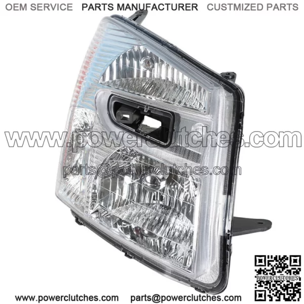Headlights For 2005-2009 Chevy Equinox Halogen Type Chrome Housing Right Side RH - Image 2