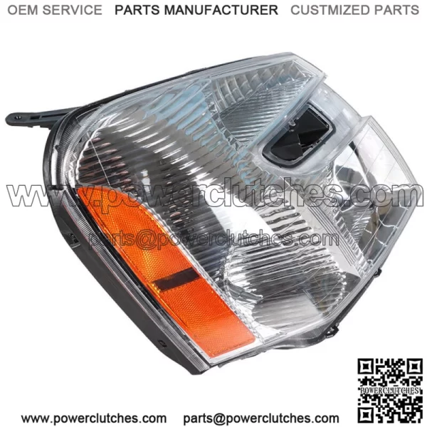 Headlights For 2005-2009 Chevy Equinox Halogen Type Chrome Housing Right Side RH - Image 4
