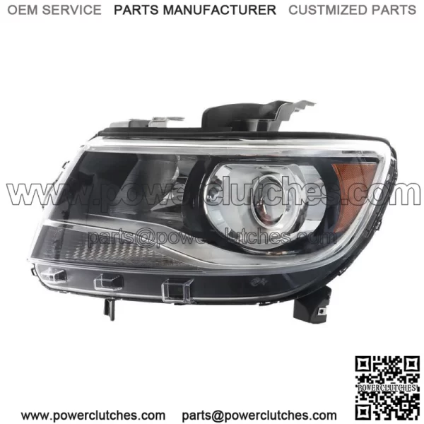 Headlight For 2015-2021 Chevy Colorado LT/Z71/ZR2 Halogen Chrome Left Side - Image 2