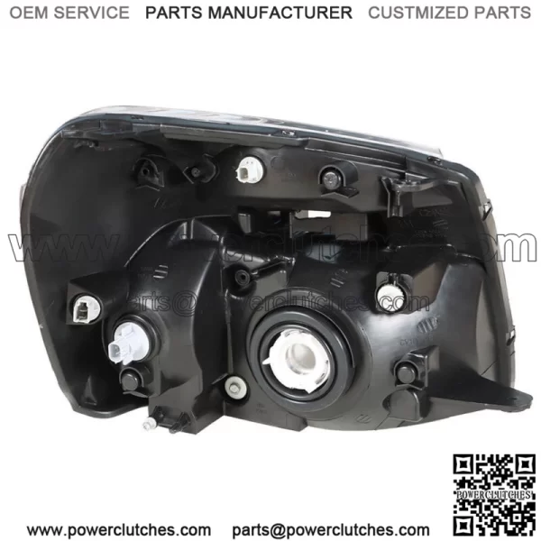 Left For 2005-2009 Chevy Equinox Halogen Headlight Assembly Chrome Housing Clear - Image 5