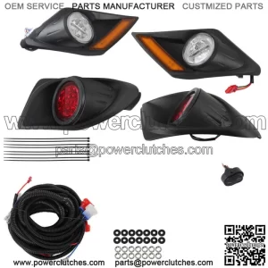 Fits For Yamaha Drive2 Golf Cart LED Headlight Taillight Light Kit  2017-Up