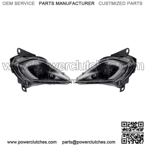 Front led lights with halo Yamaha raptor 250 350 700 YFZ 450R