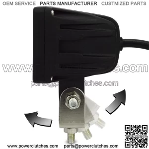Led bar 10W flood homologation E9
