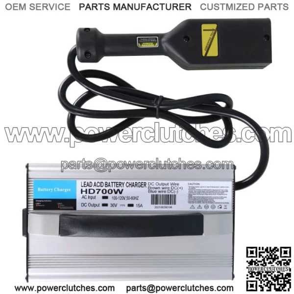 36 Volt 15 Amp Battery Charger Fits For EZGO TXT 1996-Up Golf Cart - Image 2