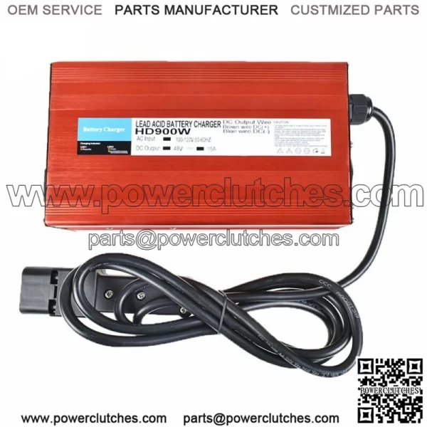 48 Volt 15 AMP Battery Charger For Yamaha G19-G22 Golf Carts - Image 3