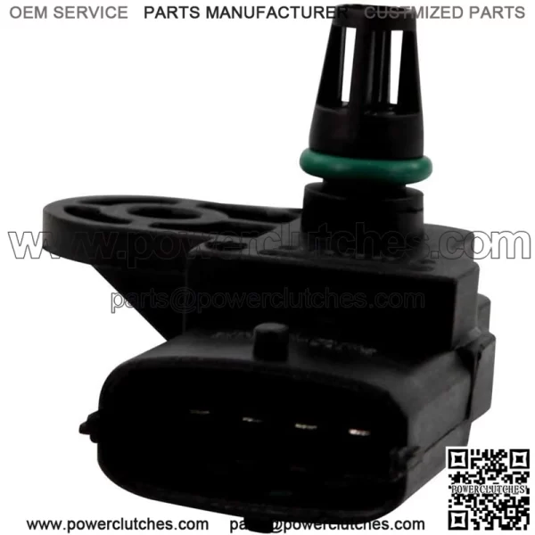 0261230030 0261230245 46553045 0261-230-030 SU13564 5S12143 AS494 Manifold Pressure Sensor Compatible with Fiat 500 Brava Bravo Doblo Idea Linea Palio Panda Punto Qubo