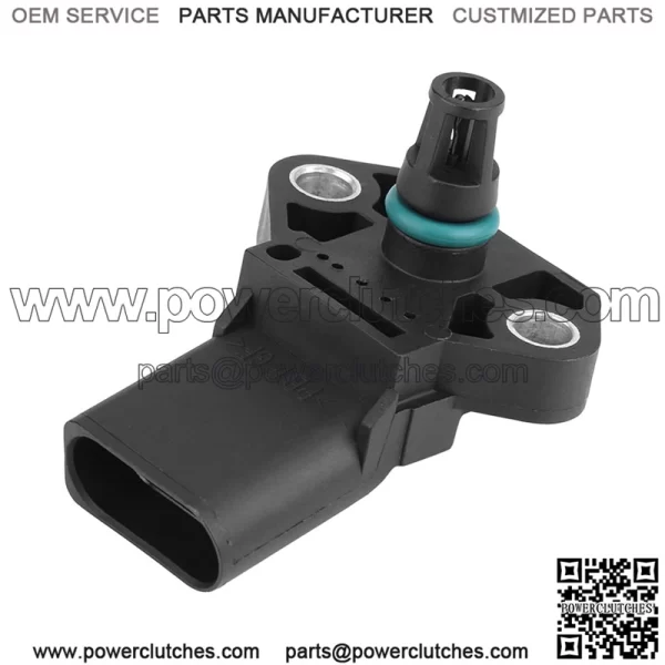 55563375 5WK96820 Intake Manifold Air Pressure Sensor MAP Sensor Compatible with Chevrolet-t OPEL Cruze 55 563 375