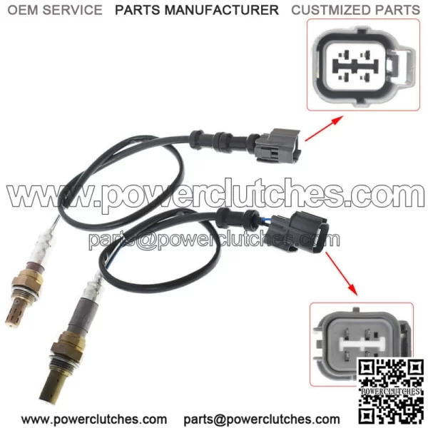 2x O2 Up+Downstream Oxygen Sensors for Acura RSX 02-04 2.0L K20A2 Type-S - Image 4