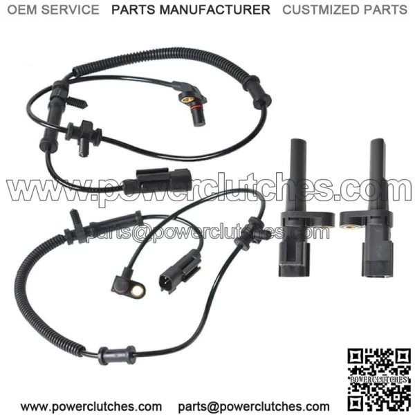 4X ABS Wheel Speed Sensor Front - Rear Left & Right For Dodge RAM 1500 PICKUP 2009-2012