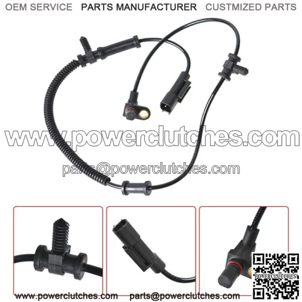 4X ABS Wheel Speed Sensor Front - Rear Left & Right For Dodge RAM 1500 PICKUP 2009-2012 - Image 4