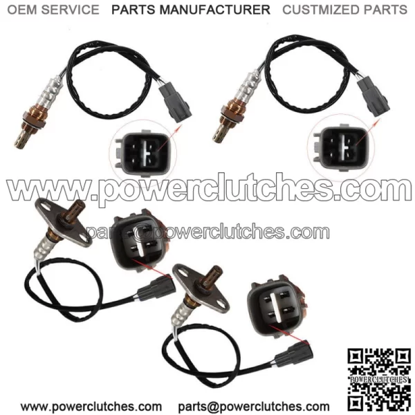 Oxygen Sensor O2 for Toyota Sequoia Tundra 2001-2004, 4 pcs.