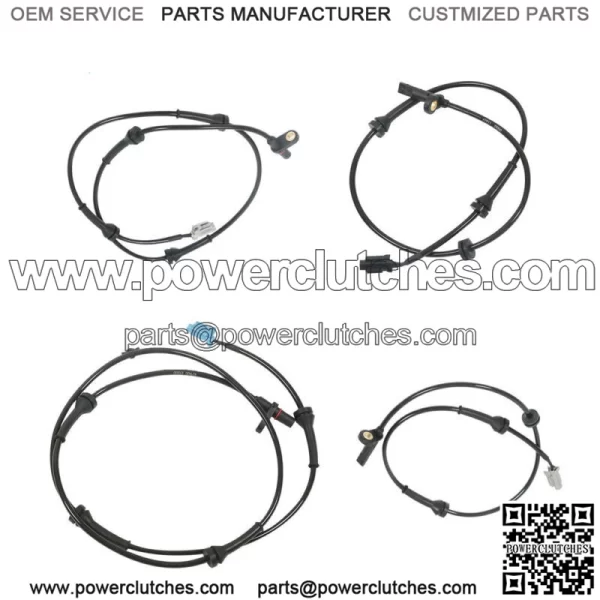 ABS Wheel Speed Sensor Front Rear Left Right Fits Nissan Sentra 2007-2012