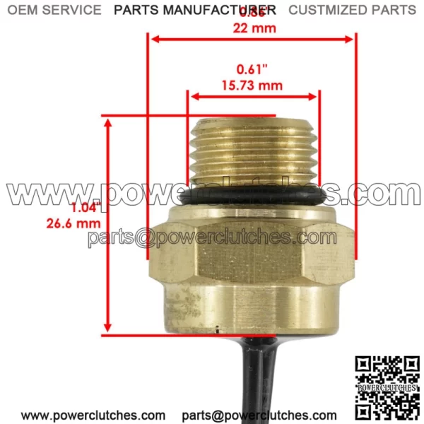 Heat Sensor Switch for Polaris Sportsman 500 2000 2001 2002 2003 2004 - Image 2