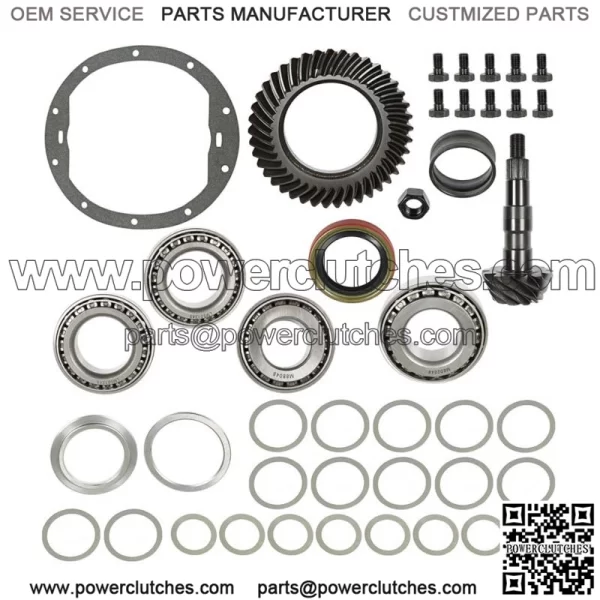 For Chevy GM 8.5" 10 Bolt Gears 3.73 Ratio and Main Bearing Mounting Kit