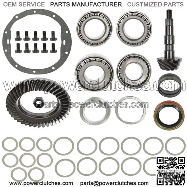 For Chevy GM 8.5" 10 Bolt Gears 3.73 Ratio and Main Bearing Mounting Kit - Image 3