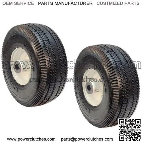 Set of 2 Flat Front Wheel Tires for Timecutter Z4200 4235 SS4225 SS4250