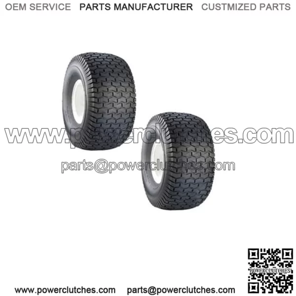 SET OF TWO 15X6X6 15X6.00-6 Lawn Tires Garden Tractor Lawn Mower Self Propelled Lawn Mower