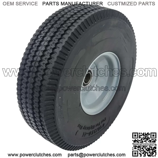 Billy Goat 440279 Wheel Assembly 10.5 Solid Tire Force Kit - Image 3