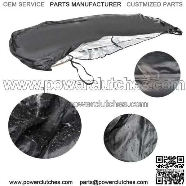 Utility Vehicle Storage Cover For Kawasaki Mule 4000 4010 Waterproof - Image 2