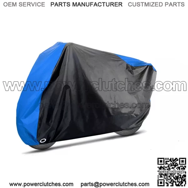 Motorcycle Cover Waterproof UV Dust Protect for Scooter Moped Outdoor Storage M