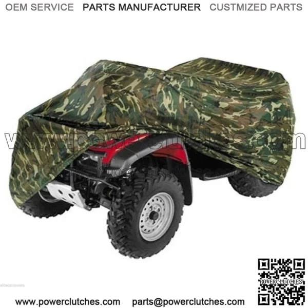 ATV Cover Quad 4x4 Camouflage Fits Honda FourTrax Rancher 4x4 ES TRX420FPE 09-11