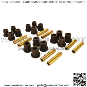 Front Rear Leaf Spring Bushing Set For Club Car DS Carryall Golf Cart, Set of 4