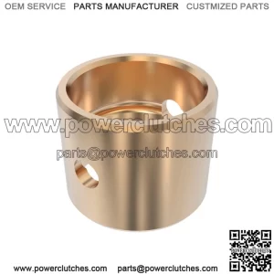 Alloy cylindrical bushing with hole