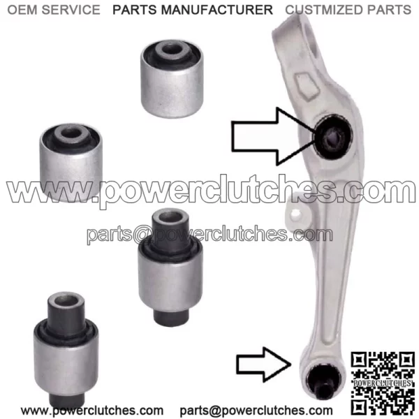 For 2003-2009 Nisson 350Z Front Lower Control Arm Bushing Kit of 4 - Image 3