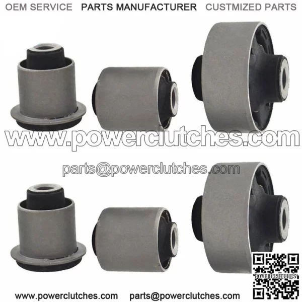 Set of 6 Front Lower Control Arm Inner & Outer Bushing For Accord TL TSX