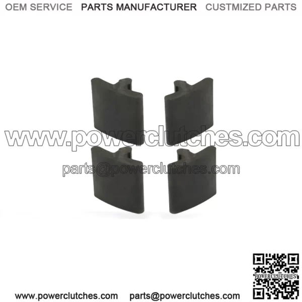 For 1980-2020 Ford Truck 4 Leaf Spring Rubber Bumper Set Insulator Bhings