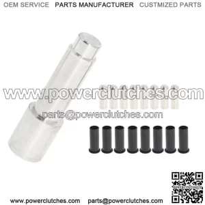 Door Hinge Pin Liners Bushings Replacement Kit Fit For 2007-18 Jeep Wrangler JK