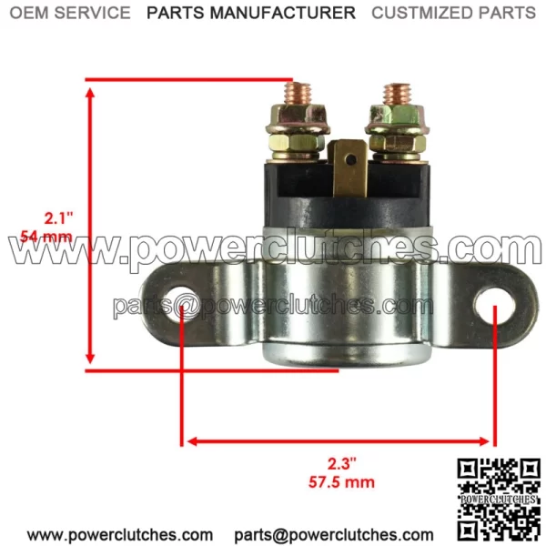 Starter Solenoid Relay for Can-Am Bombardier 710000111 , 710000252 , 515176011 - Image 2