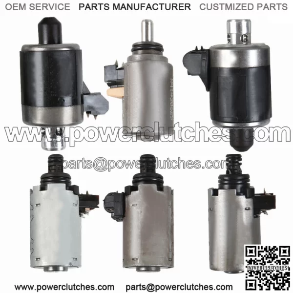 722.6 Solenoid Set 6 Pcs for Mercedes Benz 5-Speed Automatic Transmission