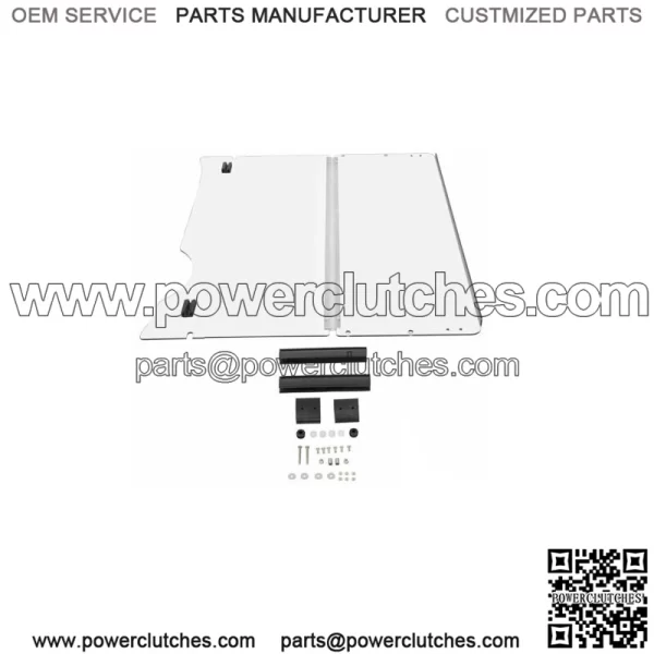 EZGO E-Z-GO Fold Down Windshield Windscreen RXV Golf Cart CLEAR