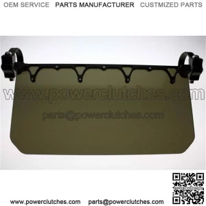 Axia Alloys Aluminum 12" Sun Visor & Clamp Polaris Yamaha Honda RZR Kawasaki (For: More Than One Vehicle)