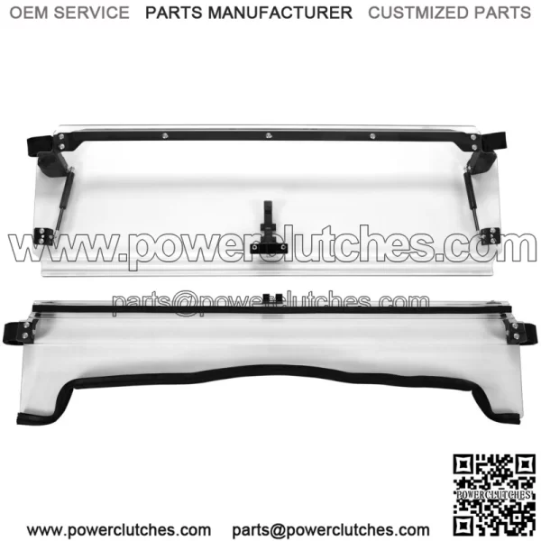 For Kawasaki Teryx 750 800 12-15 Front Folding Windshield 3 in 1 (For: More than one vehicle) - Image 5