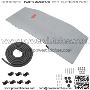 Rear Windshield Fit For 2023 Can-Am Defender HD10 4x4 XMR with Doors