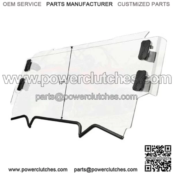 Windshield half size Polaris RZR PRO XP 4 2020 - Image 2