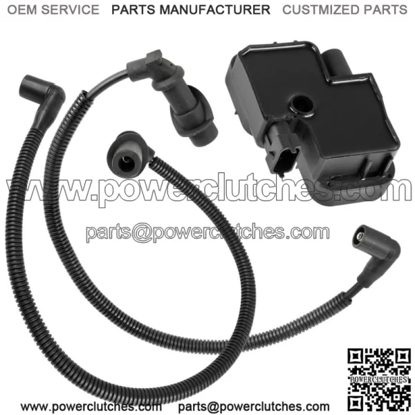 Ignition Coil with Spark Plug Wire 59.3/47cm for Polaris Sportsman 800 EFI 2005 (For: Polaris Sportsman 800) - Image 3